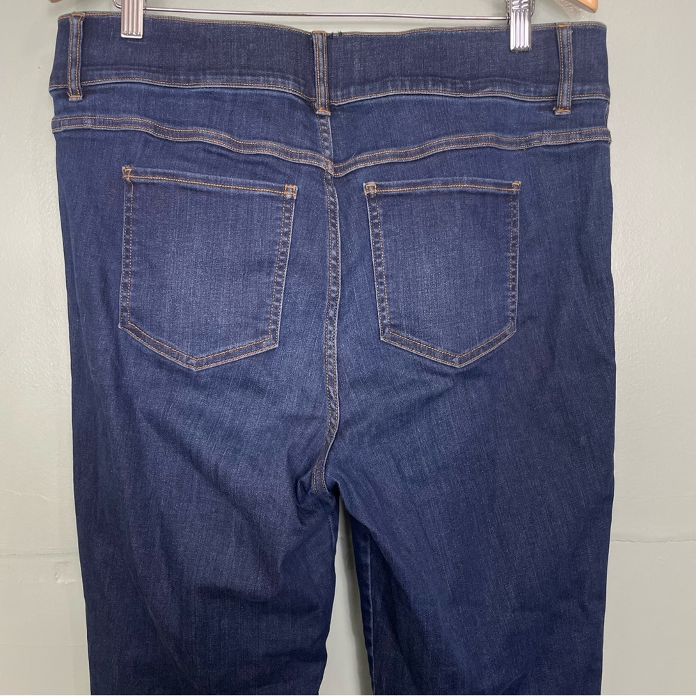 Spanx Flare Jeans Women’s 1X Style 20327R Midnight‎ Blue - Picture 10 of 11